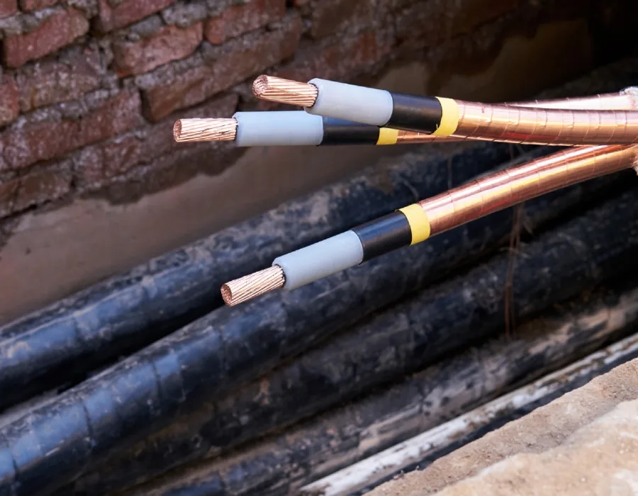 Commercial Underground Wiring Installation